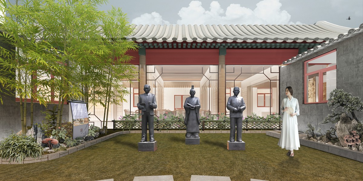 北京中医药大学东直门医院院史馆设计